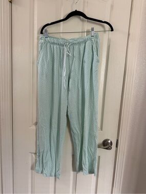 Light Mint Polka Dot Lounge Pants
